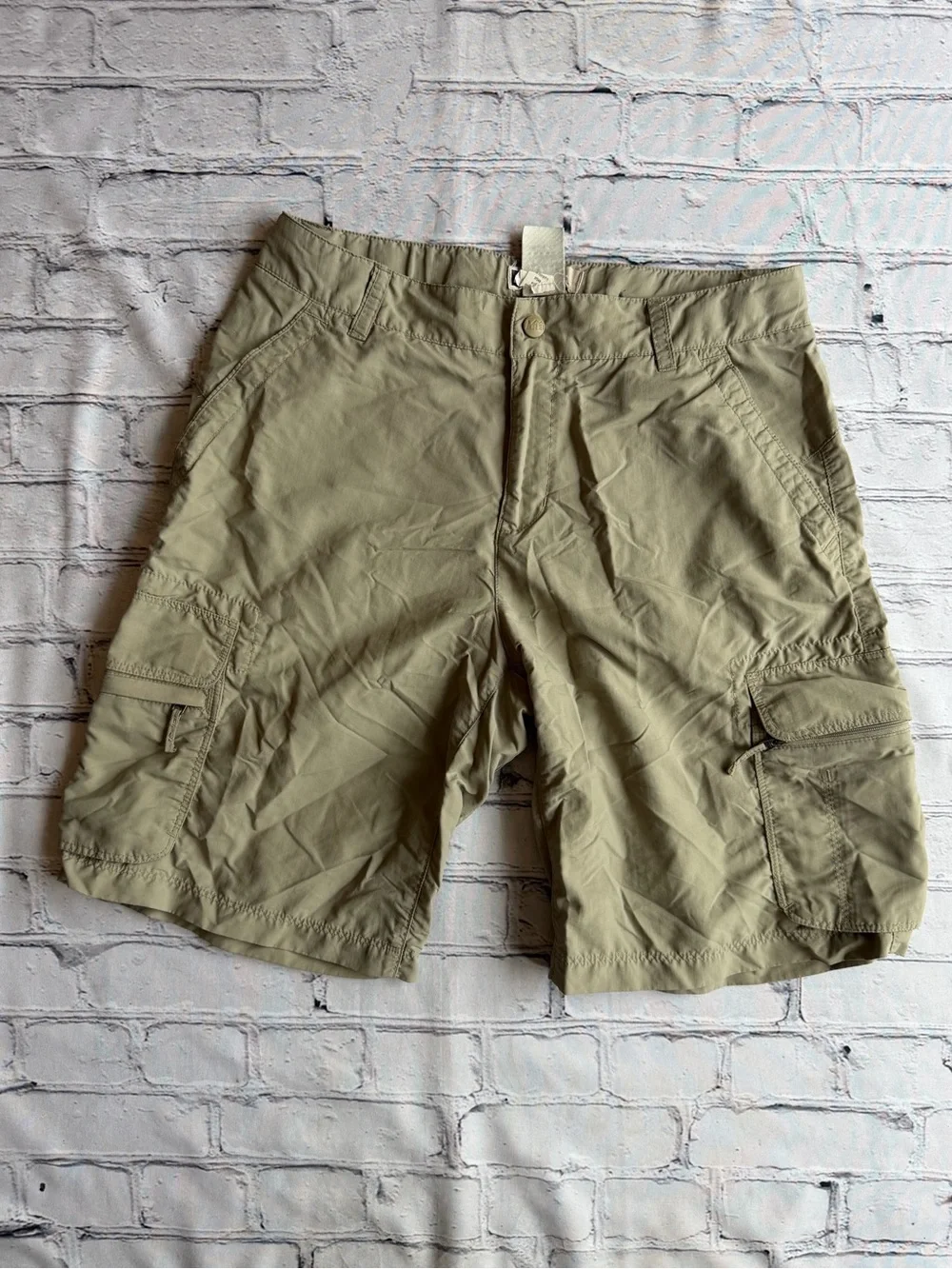 REI Women’s Cargo Shorts Hiking Granola Outdoors Tan Lightweight  Size 6